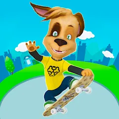 Pooches: Skateboard — Мод: Много денег и бонусов