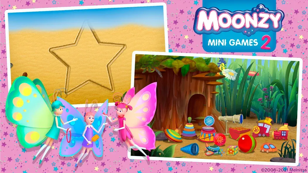 Скачать Moonzy: Mini-games for Kids на телефон — Без рекламы и все игры открыты — скриншот 2