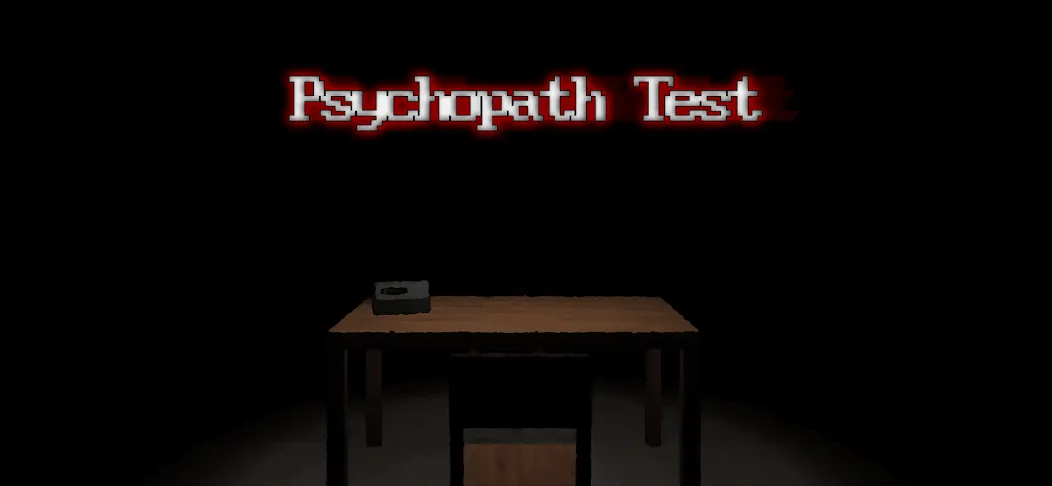 Psychopath Test — Взломанная версия (Открыты все тесты без рекламы) — скриншот 1