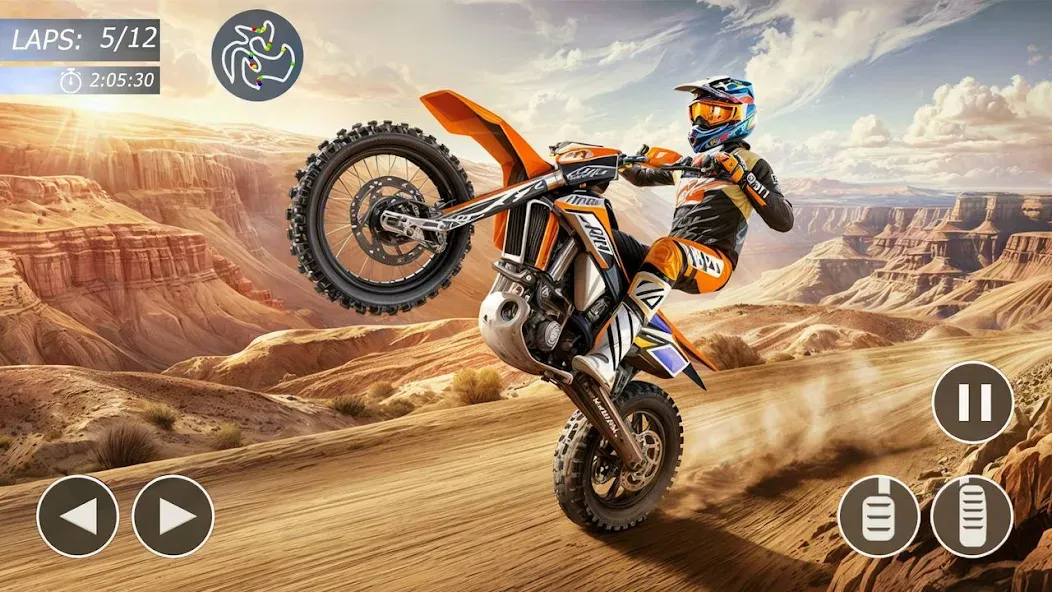 MX Bikes: Motocross Dirt bikes MOD APK — Безлимитные деньги и открытые байки — скриншот 3