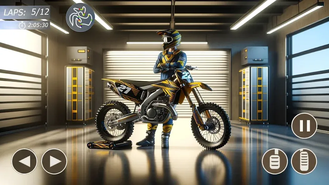 MX Bikes: Motocross Dirt bikes MOD APK — Безлимитные деньги и открытые байки — скриншот 4