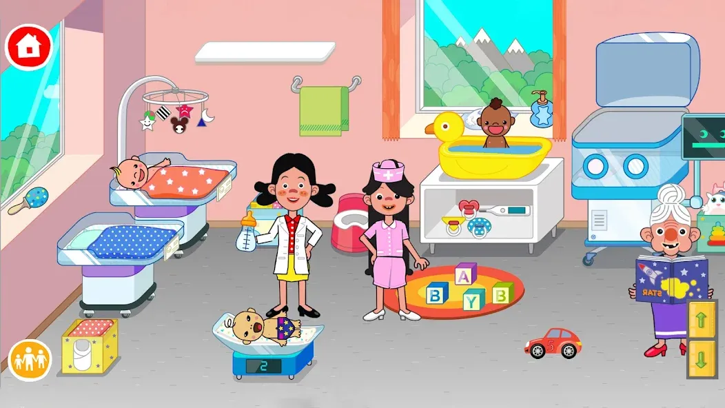 Pepi Hospital: Learn & Care на Андроид — Открыты все локации и персонажи — скриншот 4