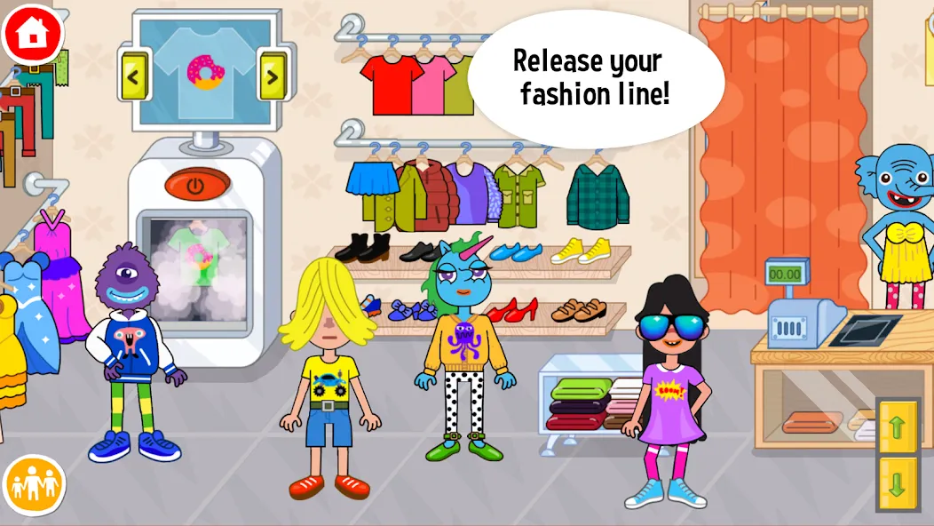 Pepi Super Stores: Fun & Games Mod APK Открыты все предметы и локации — Скачать на Андроид — скриншот 1