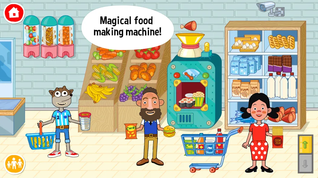 Pepi Super Stores: Fun & Games Mod APK Открыты все предметы и локации — Скачать на Андроид — скриншот 2