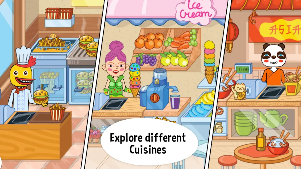 Pepi Super Stores: Fun & Games Mod APK Открыты все предметы и локации — Скачать на Андроид — скриншот 5