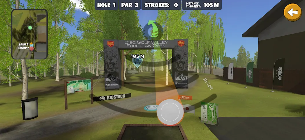 Скачать Disc Golf Valley на телефон — Безлимитные диски и открыты все поля — скриншот 1 Скачать Disc Golf Valley на телефон — Безлимитные диски и открыты все поля — скриншот 1