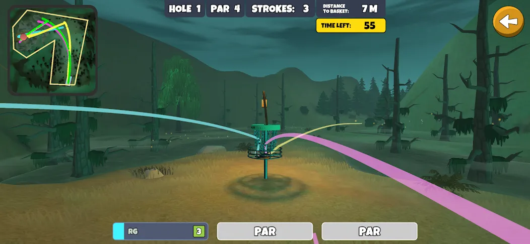 Скачать Disc Golf Valley на телефон — Безлимитные диски и открыты все поля — скриншот 5 Скачать Disc Golf Valley на телефон — Безлимитные диски и открыты все поля — скриншот 5