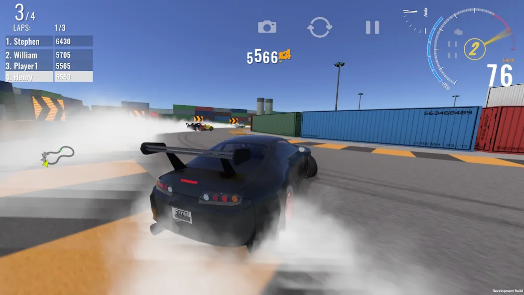 First Racer (Мод Безлимитные деньги и ускорение машин) — скриншот 2 First Racer (Мод Безлимитные деньги и ускорение машин) — скриншот 2