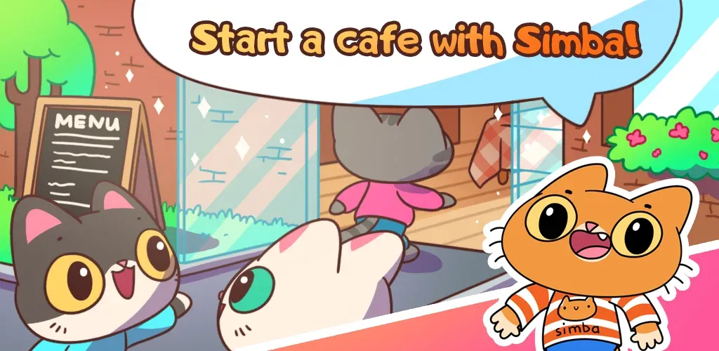 Simba Cafe на Андроид — Безлимитные деньги и ресурсы — скриншот 4