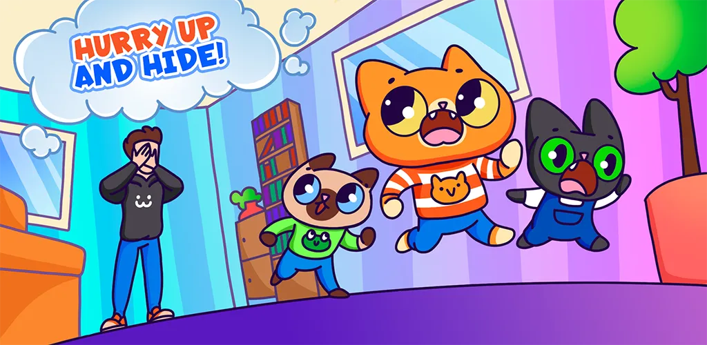 Скачать Simba Hide&Seek MOD APK — Без рекламы и все уровни открыты — скриншот 3