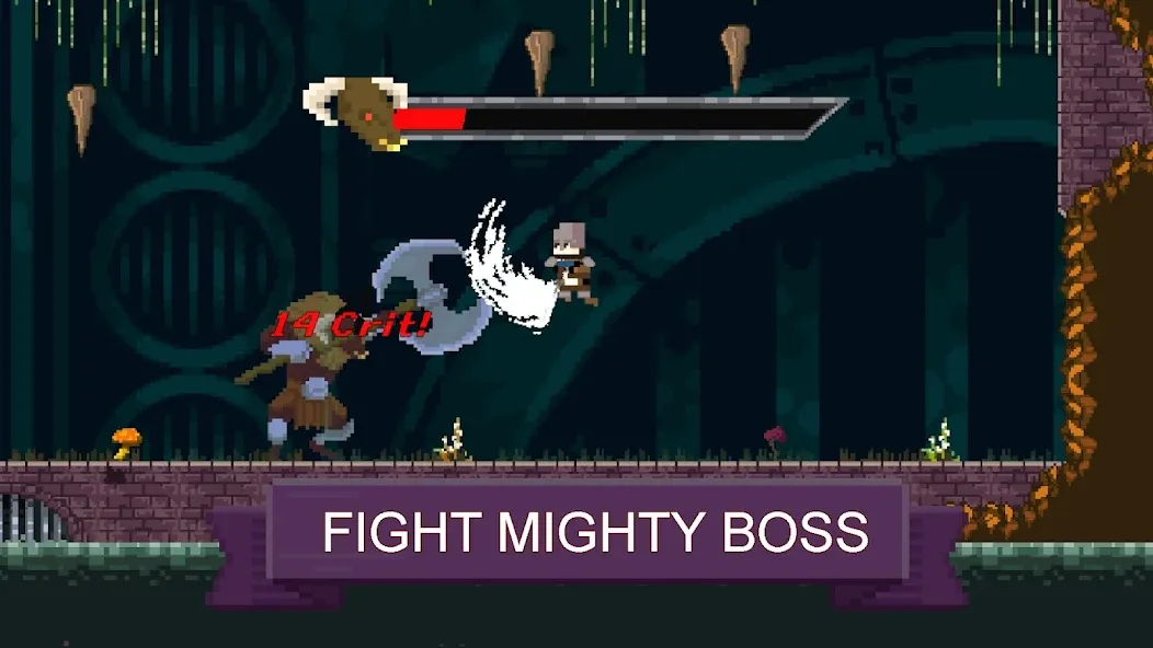 Скачать Rune Sword: Action Platformer на Android — Безлимитные деньги и энергия — скриншот 2