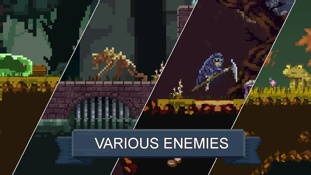 Скачать Rune Sword: Action Platformer на Android — Безлимитные деньги и энергия — скриншот 4