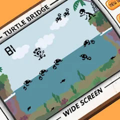 Turtle: 90s & 80s arcade games — Мод: Открыты все игры и уровни