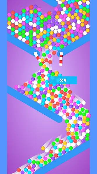 Balls and Ropes: Cut 'n Bounce MOD — Безлимитные монеты и подсказки на Андроид — скриншот 2 Balls and Ropes: Cut 'n Bounce MOD — Безлимитные монеты и подсказки на Андроид — скриншот 2
