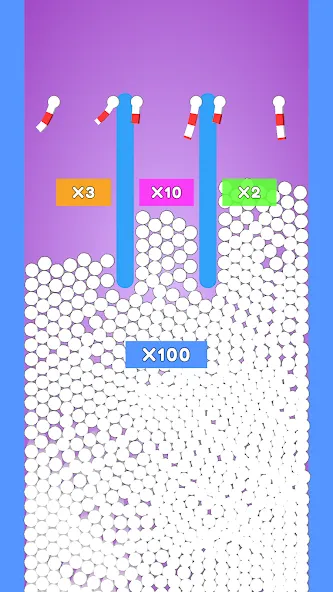Balls and Ropes: Cut 'n Bounce MOD — Безлимитные монеты и подсказки на Андроид — скриншот 3 Balls and Ropes: Cut 'n Bounce MOD — Безлимитные монеты и подсказки на Андроид — скриншот 3