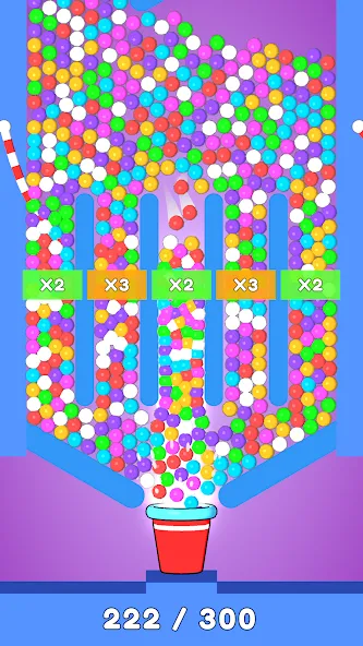 Balls and Ropes: Cut 'n Bounce MOD — Безлимитные монеты и подсказки на Андроид — скриншот 4 Balls and Ropes: Cut 'n Bounce MOD — Безлимитные монеты и подсказки на Андроид — скриншот 4