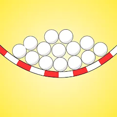 Balls and Ropes: Cut 'n Bounce MOD — Безлимитные монеты и подсказки на Андроид
