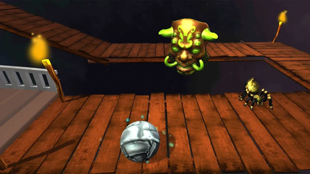 Imbalance: Ball Balancing Game — Мод: Без рекламы и все уровни открыты — скриншот 4