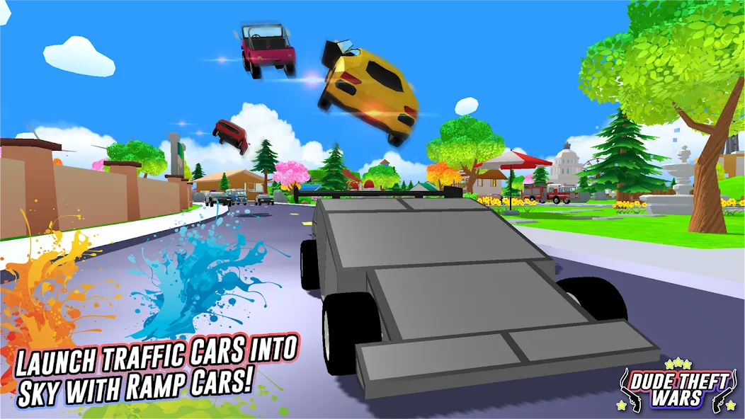 Dude Theft Wars Shooting Games MOD APK на Android — Безлимитные деньги и оружие — скриншот 5 Dude Theft Wars Shooting Games MOD APK на Android — Безлимитные деньги и оружие — скриншот 5