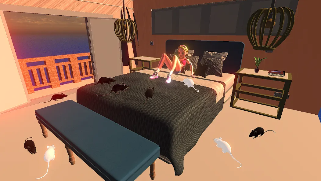 Скачать Rat Game & Mouse Simulator с модом — Безлимитные деньги и ресурсы — скриншот 3