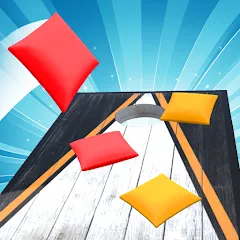 Скачать Cornhole 3D: Nations League с модом — Безлимитные монеты и открыты все страны