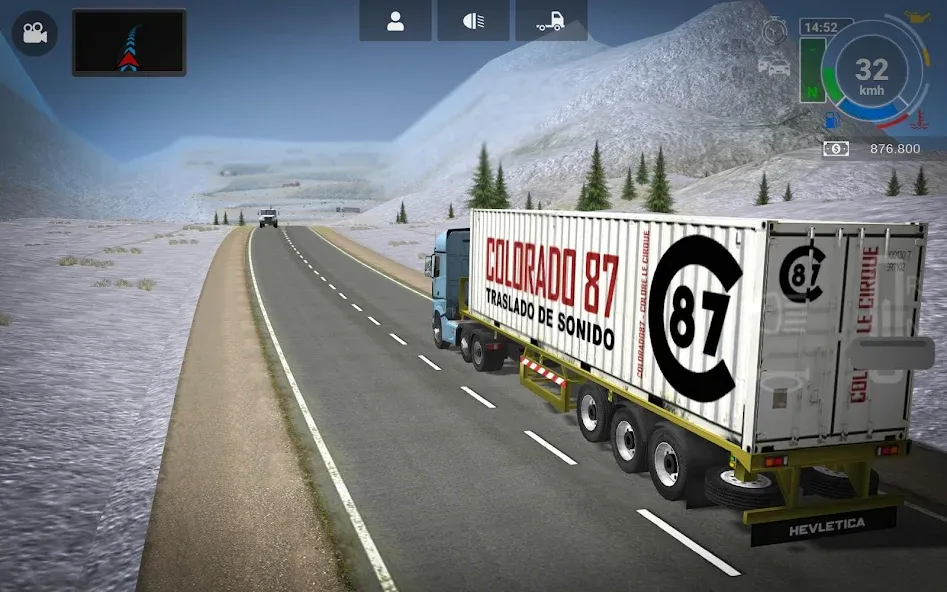 Grand Truck Simulator 2 MOD APK на Android — Безлимитные деньги и топливо — скриншот 4