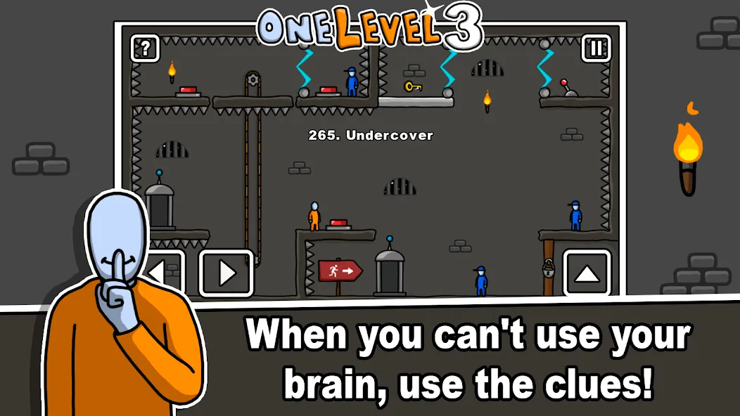 Скачать One Level 3 Stickman Jailbreak — Модификация Безлимитные подсказки и открыты все уровни — скриншот 5 Скачать One Level 3 Stickman Jailbreak — Модификация Безлимитные подсказки и открыты все уровни — скриншот 5