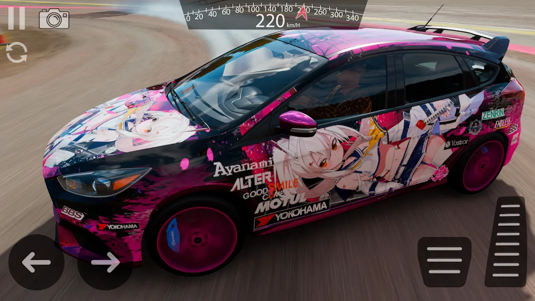 Drive Ford Focus RS Simulator Mod APK Безлимитные деньги и топливо — Скачать на Андроид — скриншот 2 Drive Ford Focus RS Simulator Mod APK Безлимитные деньги и топливо — Скачать на Андроид — скриншот 2