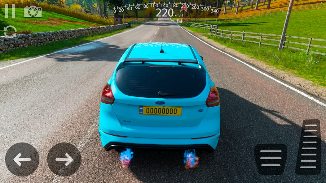 Drive Ford Focus RS Simulator Mod APK Безлимитные деньги и топливо — Скачать на Андроид — скриншот 5 Drive Ford Focus RS Simulator Mod APK Безлимитные деньги и топливо — Скачать на Андроид — скриншот 5