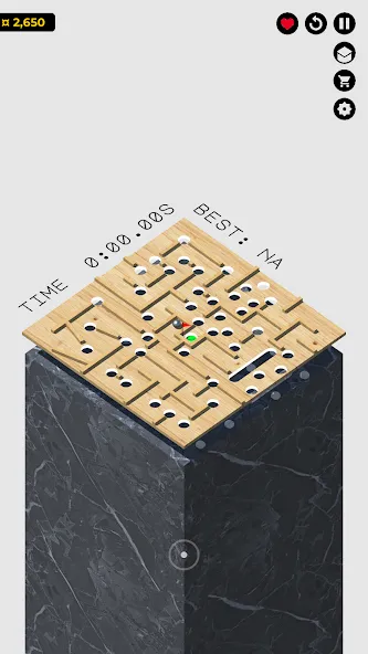 Взлом Mazey - Wooden Tilt Maze Game — Без рекламы и открыты все уровни — скриншот 2