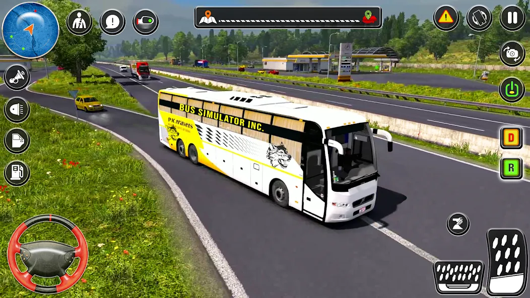 Скачать City Coach Bus City Bus Games — Последняя версия (Безлимитные деньги и все автобусы открыты) — скриншот 1
