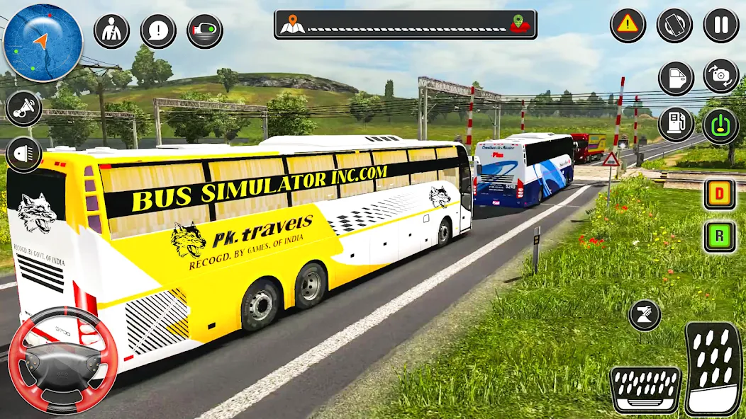 Скачать City Coach Bus City Bus Games — Последняя версия (Безлимитные деньги и все автобусы открыты) — скриншот 2