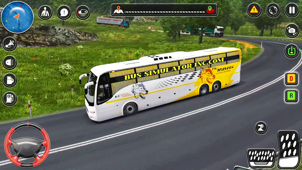 Скачать City Coach Bus City Bus Games — Последняя версия (Безлимитные деньги и все автобусы открыты) — скриншот 4