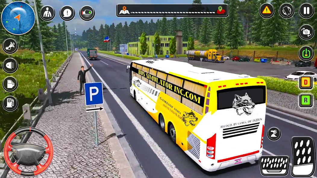 Скачать City Coach Bus City Bus Games — Последняя версия (Безлимитные деньги и все автобусы открыты) — скриншот 5