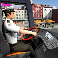 Скачать City Coach Bus City Bus Games — Последняя версия (Безлимитные деньги и все автобусы открыты)