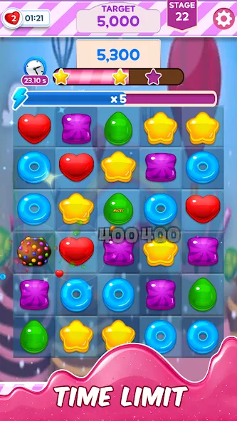 Royal Match King — Мод: Безлимитные монеты и жизни — скриншот 5
