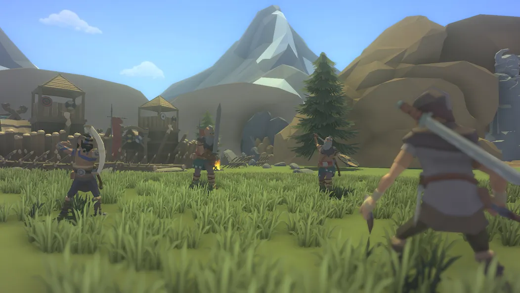 Скачать Last Viking: God of Valhalla на Android — Безлимитные ресурсы и мощное оружие — скриншот 5