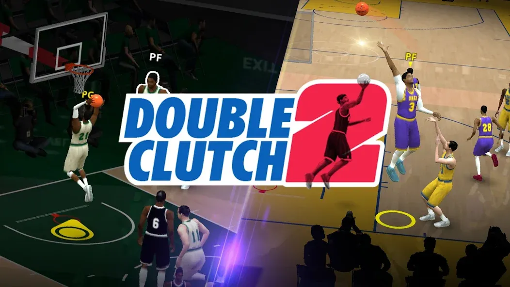 Взлом DoubleClutch 2 : Basketball — Безлимитные деньги и все команды открыты — скриншот 1