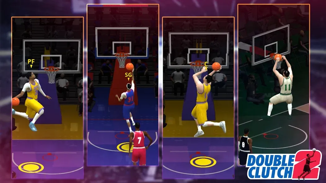 Взлом DoubleClutch 2 : Basketball — Безлимитные деньги и все команды открыты — скриншот 2