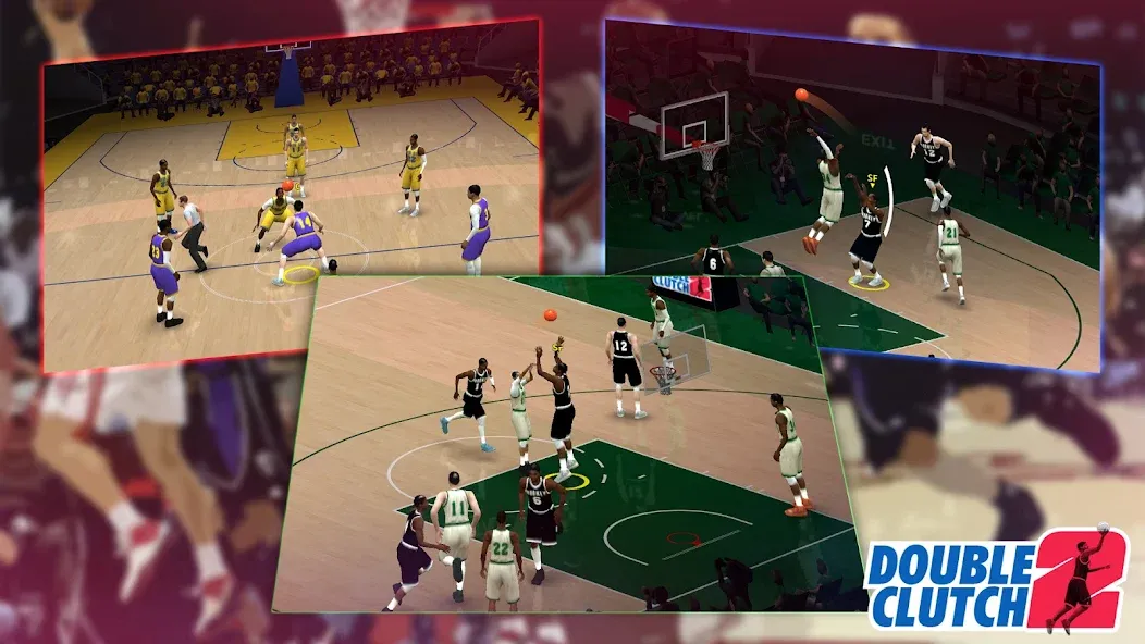 Взлом DoubleClutch 2 : Basketball — Безлимитные деньги и все команды открыты — скриншот 4