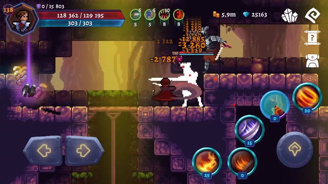 Скачать взломанную Darkrise - Pixel Action RPG — Безлимитные ресурсы и усиленный герой — скриншот 4 Скачать взломанную Darkrise - Pixel Action RPG — Безлимитные ресурсы и усиленный герой — скриншот 4