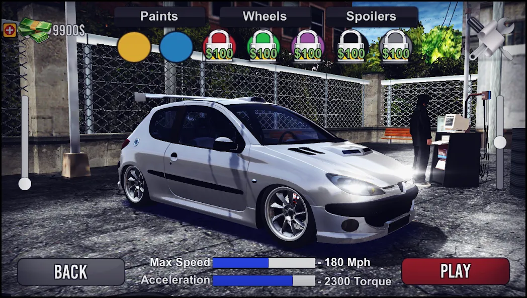 Скачать 206 Drift Simulator (Мод: Безлимитные деньги и топовые машины) на Андроид — скриншот 2