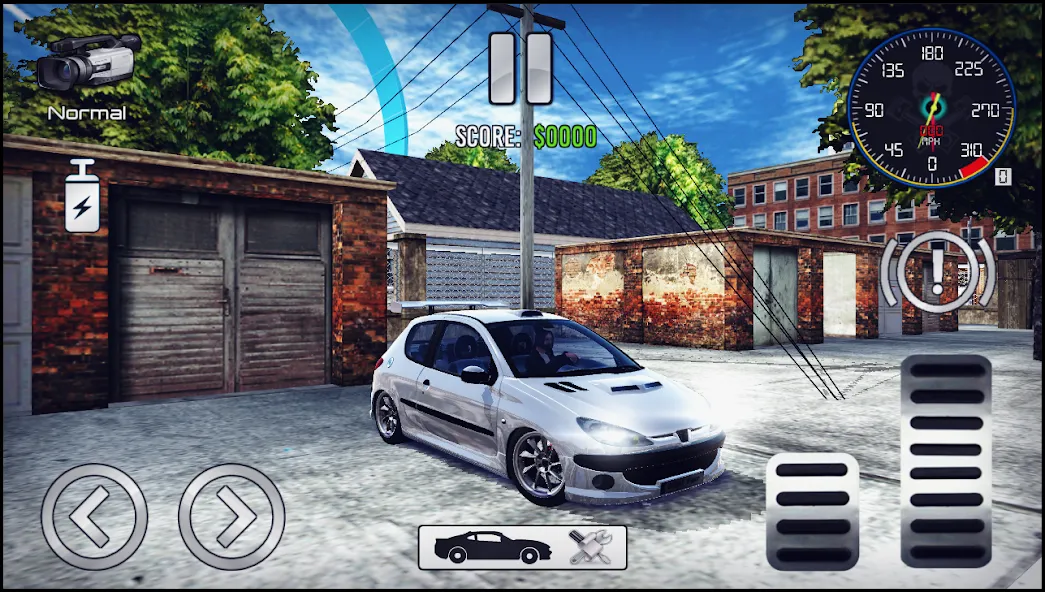 Скачать 206 Drift Simulator (Мод: Безлимитные деньги и топовые машины) на Андроид — скриншот 5