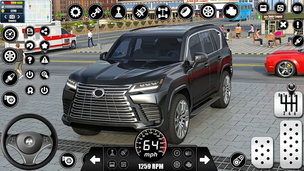 Car Driving School : Car Games — Безлимитные деньги и все машины открыты — скриншот 2
