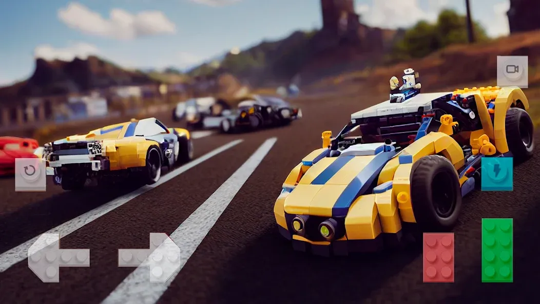 Скачать взлом Block Car Wars Brick Car Crash на Андроид — Безлимитные деньги и все машины открыты — скриншот 1 Скачать взлом Block Car Wars Brick Car Crash на Андроид — Безлимитные деньги и все машины открыты — скриншот 1