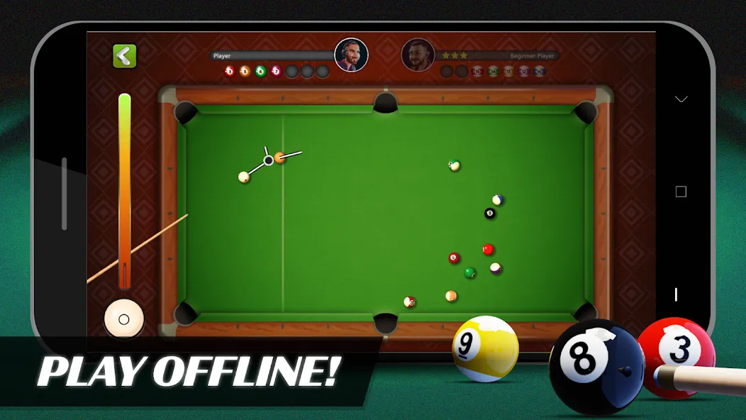 8 Ball Billiards Offline Pool MOD APK на Android — Без рекламы и безлимитные монеты — скриншот 1 8 Ball Billiards Offline Pool MOD APK на Android — Без рекламы и безлимитные монеты — скриншот 1