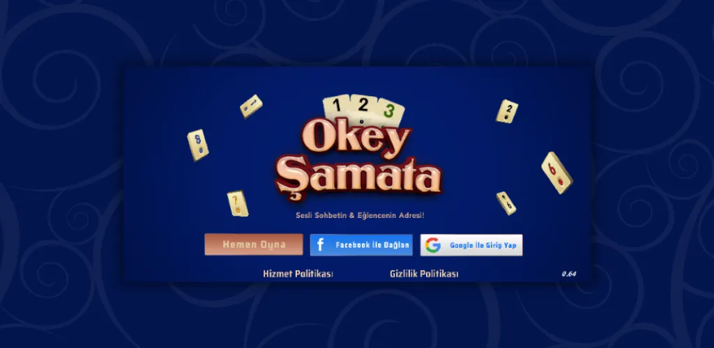 Взлом Okey Şamata - Sesli Sohbet — Безлимитные монеты и голосовой чат — скриншот 1