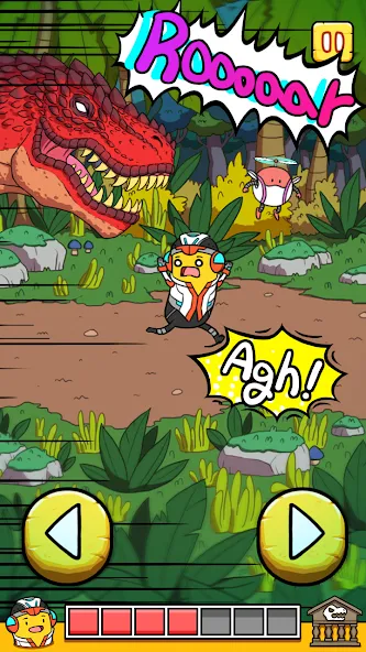 Скачать BANATOON2: Jurassic World! (Мод: Безлимитные деньги и динозавры) на Андроид — скриншот 3