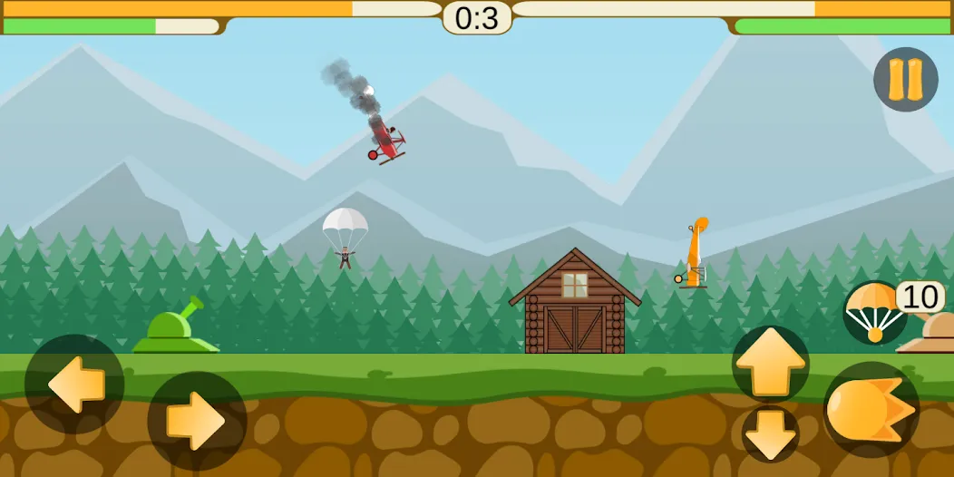 Скачать Hit The Plane - bluetooth game на телефон — Много жизней и усиленный урон — скриншот 3