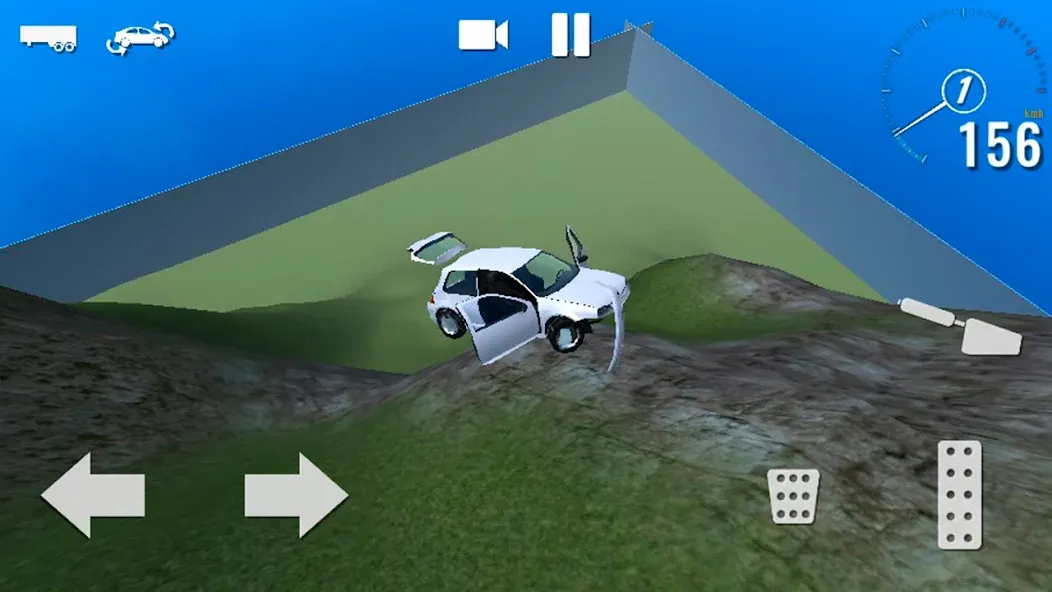 Car Crash Simulator: Accident MOD — Реалистичные аварии без ограничений на Андроид — скриншот 1